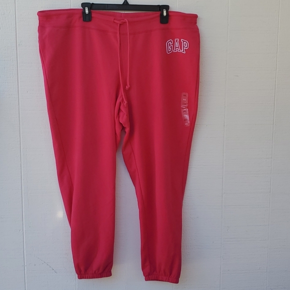 Gap Women's Sweat Pants Jogger Pink XXL - Picture 3 of 6